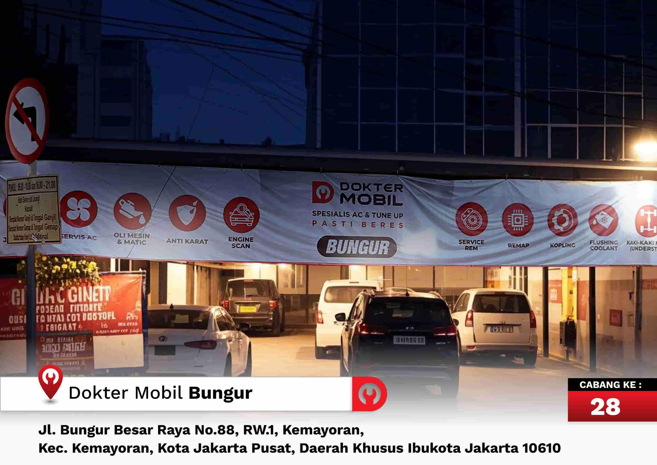 dokter mobil bungur, jakarta pusat